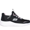 Bounder Simple Cute sneaker slip on bambina SKECHERS