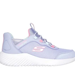 Bounder simple cute sneaker bambina SKECHERS