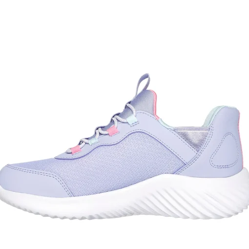 Bounder simple cute sneaker bambina SKECHERS