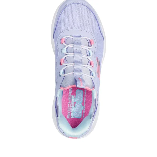 Bounder simple cute sneaker bambina SKECHERS