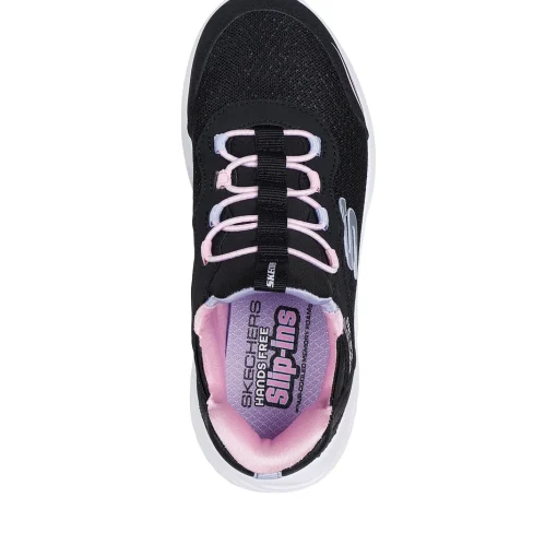 Bounder Simple Cute sneaker slip on bambina SKECHERS