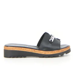 Ciabatta con catena strass ANDREA PIERAGO