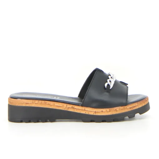 Ciabatta con catena strass ANDREA PIERAGO