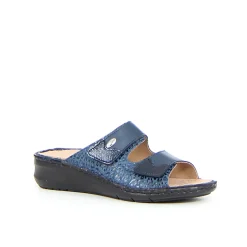 DAmi ciabatta comfort con strappi GRUNLAND