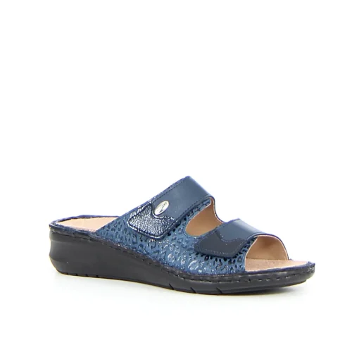 DAmi ciabatta comfort con strappi GRUNLAND