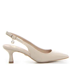 Décolleté slingback a punta GOLD&GOLD