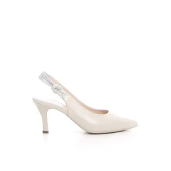 Décolleté slingback a punta NERO GIARDINI