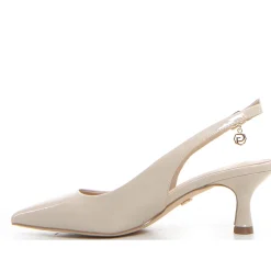 Décolleté slingback a punta GOLD&GOLD