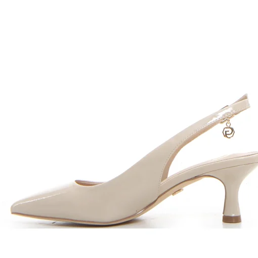 Décolleté slingback a punta GOLD&GOLD