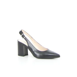 Décolleté slingback a punta NERO GIARDINI