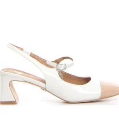 Décolleté slingback con cinturino GOLD&GOLD