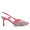 Décolleté slingback con strass CRISTIN