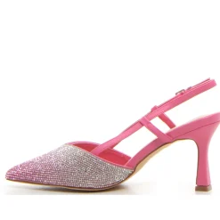 Décolleté slingback con strass CRISTIN