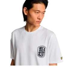 Embroidered Badge Graphic T-Shirt LYLE&SCOTT