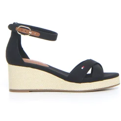 Flag Criss-Cross Mid sandalo con zeppa TOMMY HILFIGER