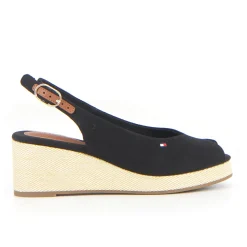 Flag Mid Wedge sandalo con zeppa TOMMY HILFIGER