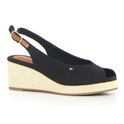 Flag Mid Wedge sandalo con zeppa TOMMY HILFIGER