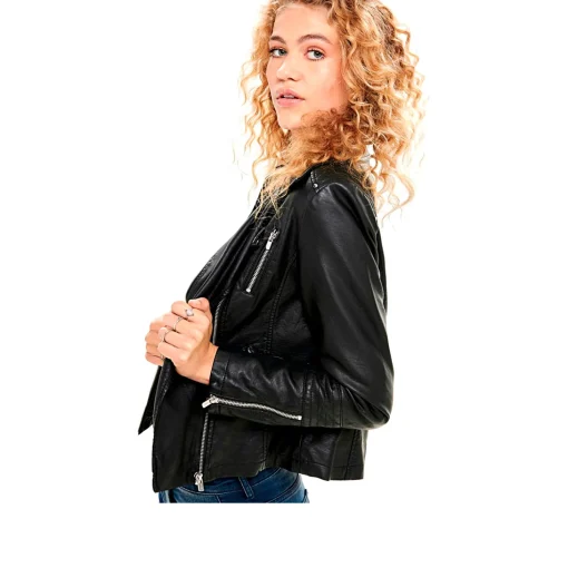 GEMMA FAUX LEATHER BIKER ONLY