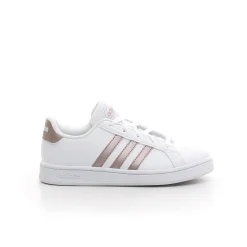 Grand Cours bambina white copper metal glow pink ADIDAS