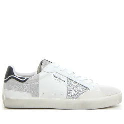 Lane silver sneaker PEPEJEANS