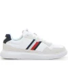 Light cupsole lth mix stripes TOMMY HILFIGER