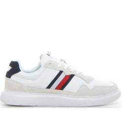 Light cupsole lth mix stripes TOMMY HILFIGER