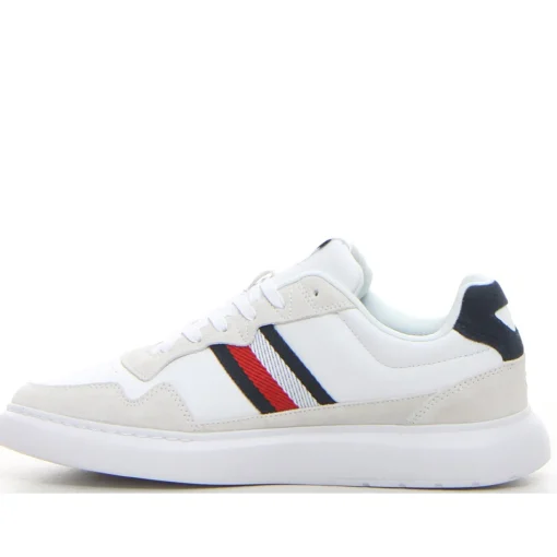 Light cupsole lth mix stripes TOMMY HILFIGER