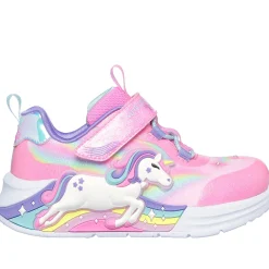 Lights unicorn chaser sneaker bambina con luci SKECHERS