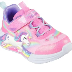 Lights unicorn chaser sneaker bambina con luci SKECHERS