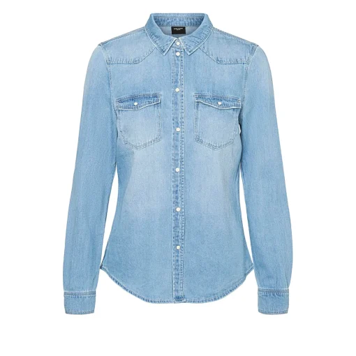MARIA DENIM SLIM SHIRT MIX Slim Fit VERO MODA