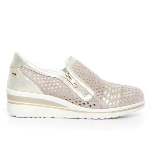 Mocassino con zeppa VALLEVERDE