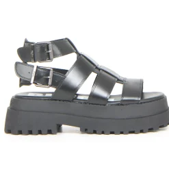 Pluto GLD sandalo con platform BUFFALO