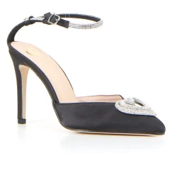Sandalo a punta con tacco GOLD&GOLD