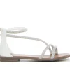 Sandalo con strass e zip KHARISMA