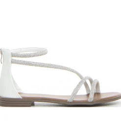 Sandalo con strass e zip KHARISMA
