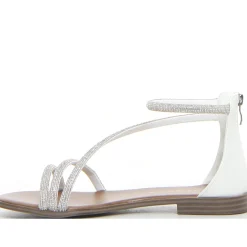 Sandalo con strass e zip KHARISMA