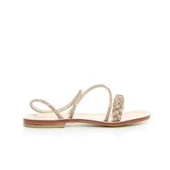 Sandalo con strass MODA