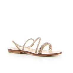 Sandalo con strass MODA