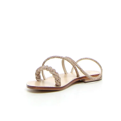 Sandalo con strass MODA