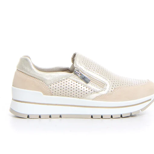 Sneaker con zeppa IGI&CO