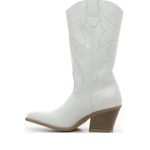 Stivale camperos con tacco QUEEN HELENA