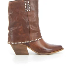 Stivaletto camperos con tacco CORSO MILANO