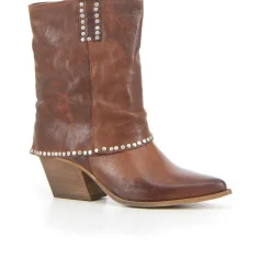 Stivaletto camperos con tacco CORSO MILANO