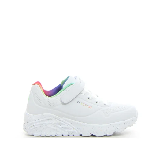 Uno Lite Rainbow Specks sneaker bambina SKECHERS